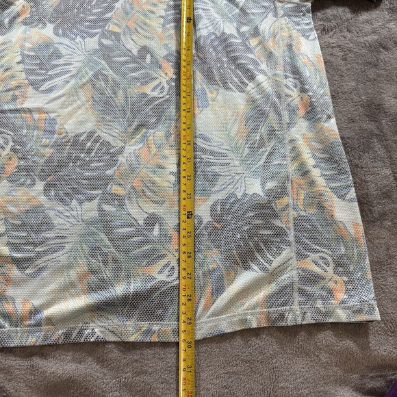 NWT Tommy Bahama Island Zone Polo Shirt Mens L Coasta Brava Performance UPF 30 - Picture 9 of 15